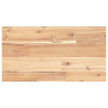 Estante flotante madera maciza de acacia sin tratar 40x20x2 cm 2