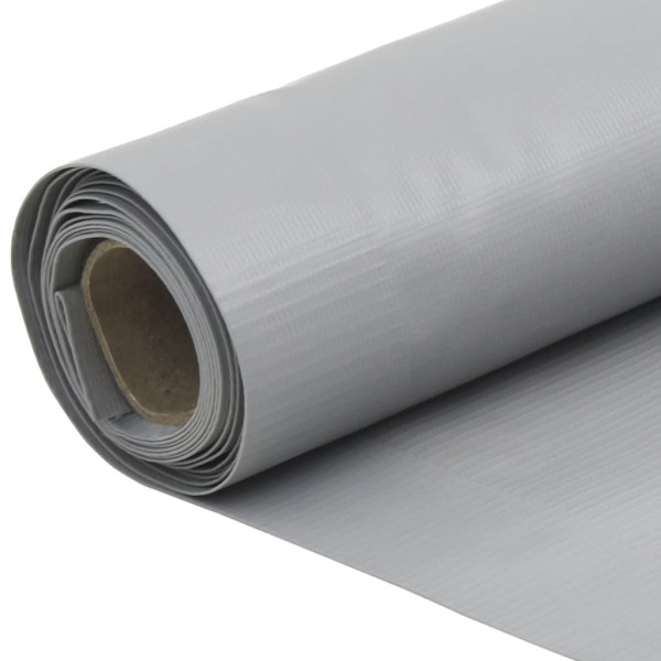 Tela de privacidade para varanda 700x75 cm PVC cinzento M 5