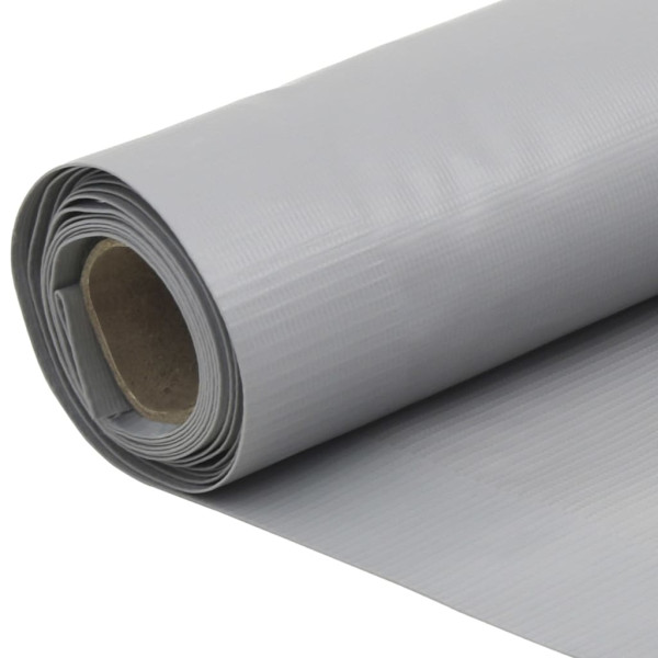 Tela de privacidade para varanda 500x120 cm PVC cinzento M 5