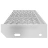 Peldaño de rejilla acero galvanizado 100x24x7 cm 5