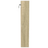 Vitrina de madera de ingeniería roble Sonoma 100x8.5x50 cm 5