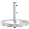Base de guarda-sol para postes de Ø32/38/48 mm 25 kg redondo 5