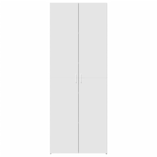 Aparador alto madera de ingeniería blanco 70x42.5x185 cm M 4