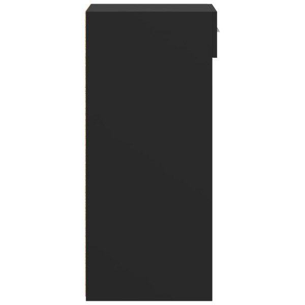 Aparador madera de ingeniería negro 45x42.5x93 cm M 5