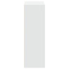 Aparador alto madera de ingeniería blanco 70x41x124 cm 5