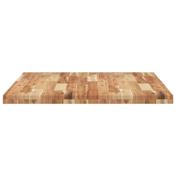 Tablero escritorio madera maciza acacia sin tratar 100x80x4 cm M 5