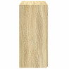 Aparador de madera contrachapada roble Sonoma 80x42.5x93 cm 5