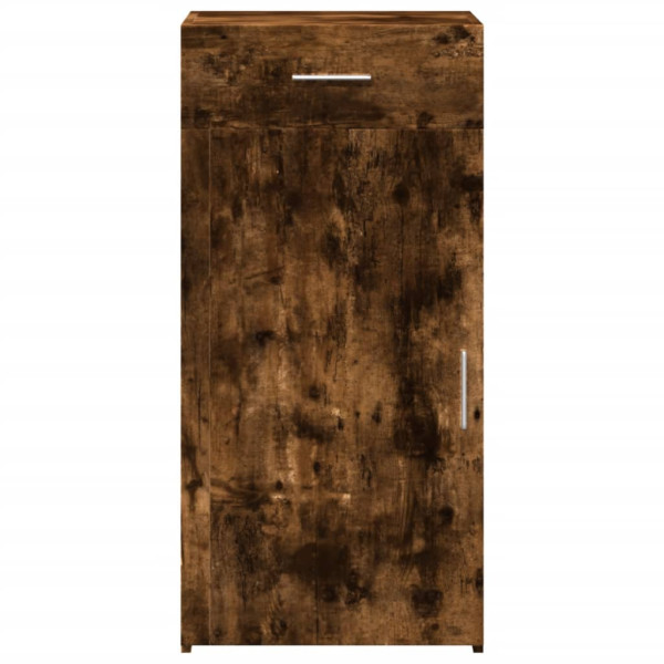 Aparador madera de ingeniería roble ahumado 45x42.5x93 cm M 4