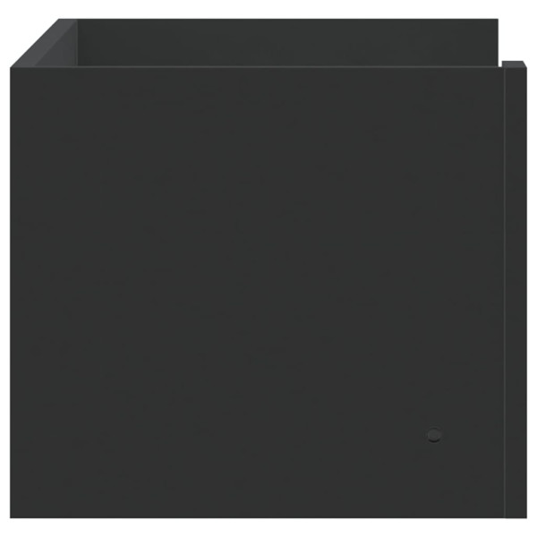 Prateleira de parede 70.5x35x30.5 cm derivados de madeira preto M 5