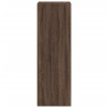 Aparador alto madera de ingeniería marrón roble 50x41x124 cm 5