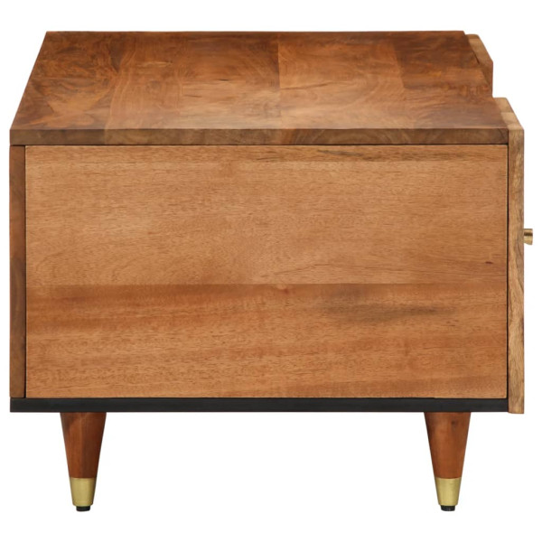 Mesa de centro 100x54x40 cm madeira de mangueira maciça M 4