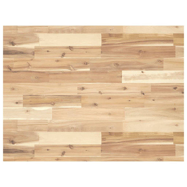 Encimera tocador baño madera maciza acacia sin tratar 80x60x4cm D