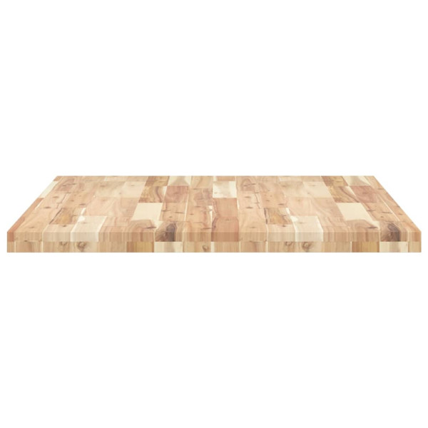 Tablero escritorio madera maciza acacia sin tratar 100x80x4 cm M 5