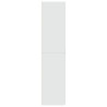 Armário alto 80x42.5x185 cm deriv. de madeira branco 5
