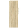 Aparador alto madera de ingeniería roble Sonoma 40x42.5x124 cm 5
