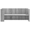 Prateleira parede 70.5x35x30.5cm deriv. de madeira cinza sonoma 4