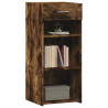 Aparador madera de ingeniería roble ahumado 40x42.5x93 cm 3