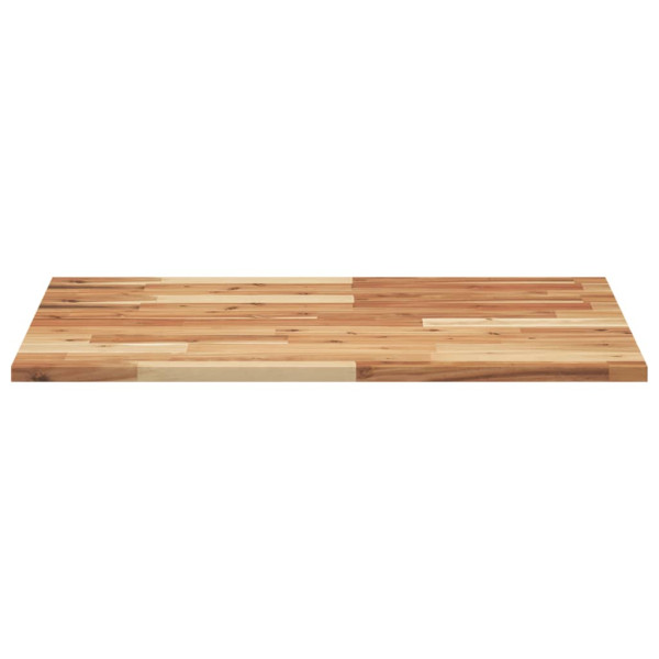 Encimera tocador baño madera acacia acabado aceite 100x60x2 cm M 3