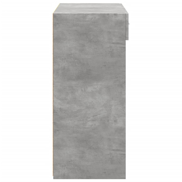Aparador 80x42.5x93 cm derivados de madeira cinzento cimento M 5