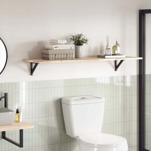 Tablero de mesa rectangular madera maciza acacia 160x40x2 cm D