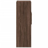 Aparador alto madera de ingeniería marrón roble 50x42.5x124 cm 5
