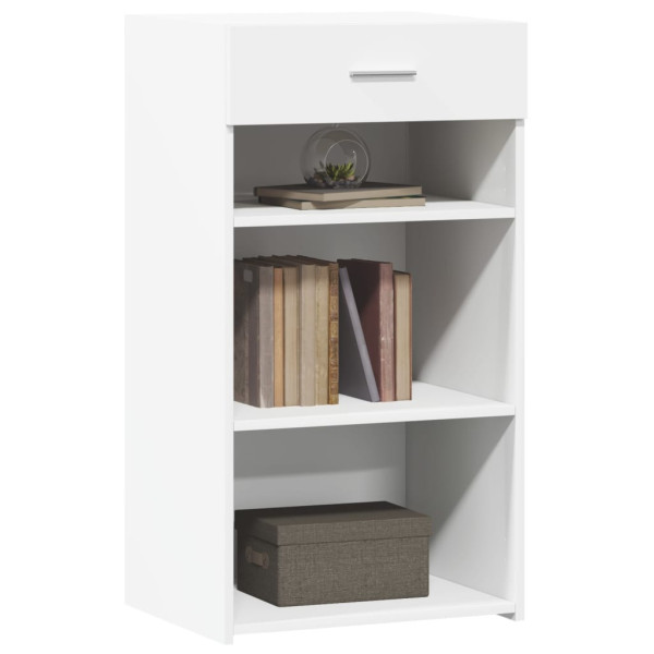 Aparador madera de ingeniería blanco 50x42.5x93 cm M 3