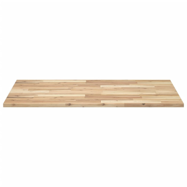 Tablero escritorio madera maciza acacia sin tratar 100x70x2 cm M 4