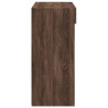 Aparador de madera de ingeniería marrón roble 80x42.5x93 cm 5