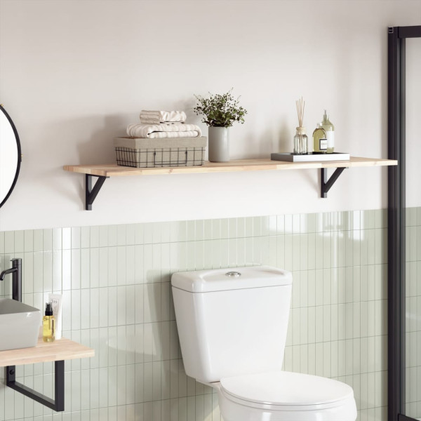 Tablero de mesa rectangular madera maciza acacia 120x40x2 cm D