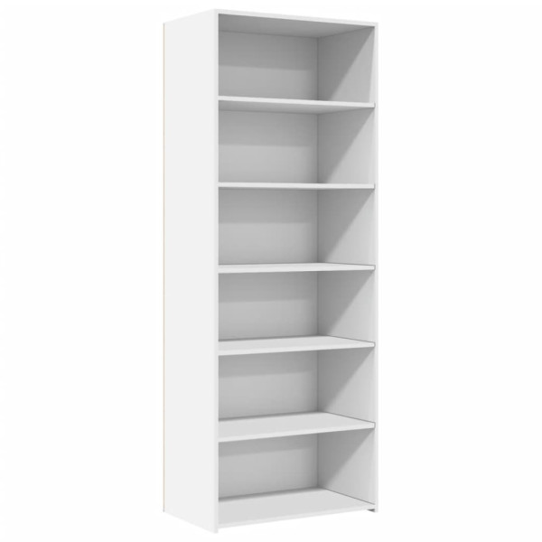 Armário alto 70x41x185 cm derivados de madeira branco M 2