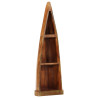 Estantería barca madera maciza reciclada 39x27x127 cm 1