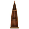 Estantería barca madera maciza reciclada 39x27x127 cm 2