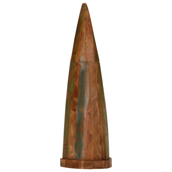 Estantería barca madera maciza reciclada 39x27x127 cm M 4