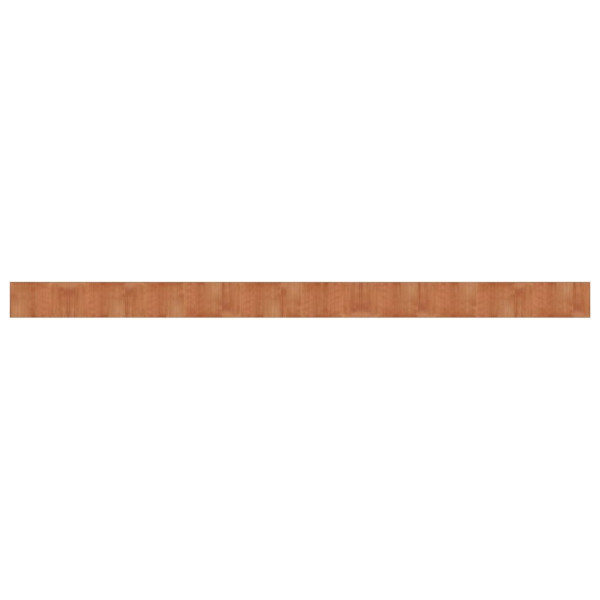 Tapete retangular 60x1000 cm bambu castanho M 2