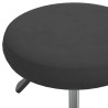 Silla de comedor de terciopelo negro 5