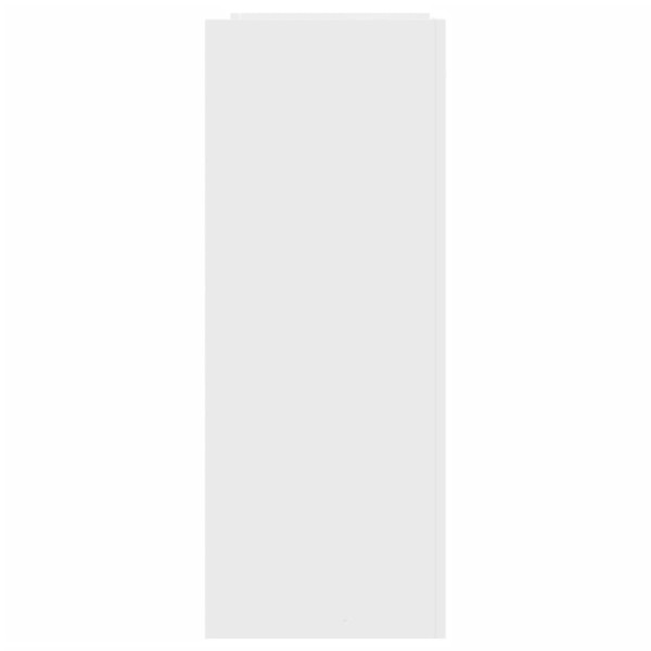 Mesa consola 100x35x90 cm derivados de madeira branco M 5