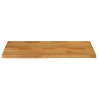 Tablero de mesa borde natural madera maciza mango 110x60x3.8 cm 3