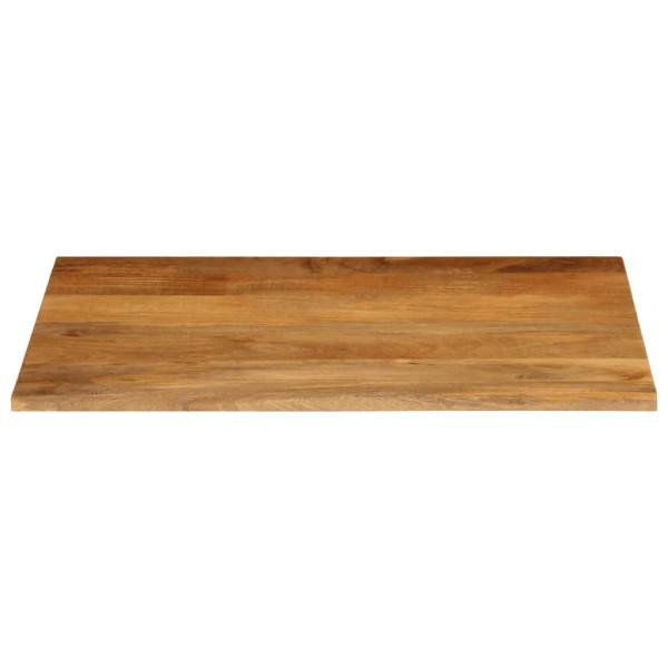 Tablero de mesa borde natural madera maciza mango 110x80x2.5 cm M 3