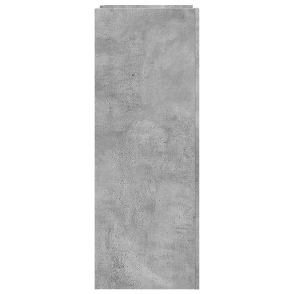 Sapateira 74.5x37.5x100cm derivados de madeira cinzento cimento M 5