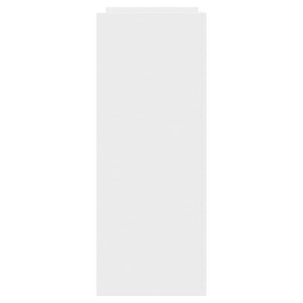 Mesa consola 100x35x90 cm derivados de madeira branco M 5