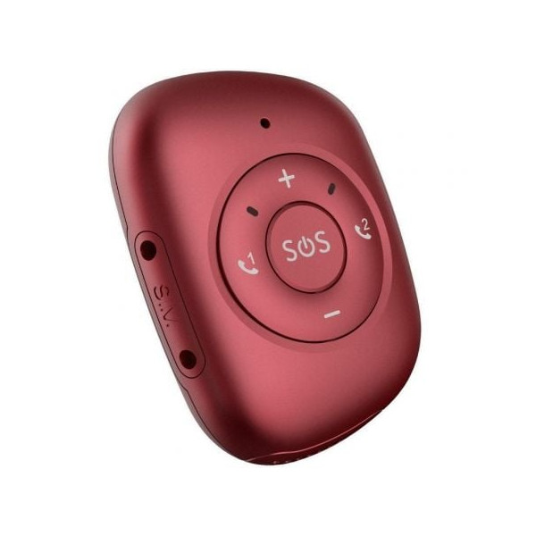 Localizador leotec tracker 4g/ rojo M 2