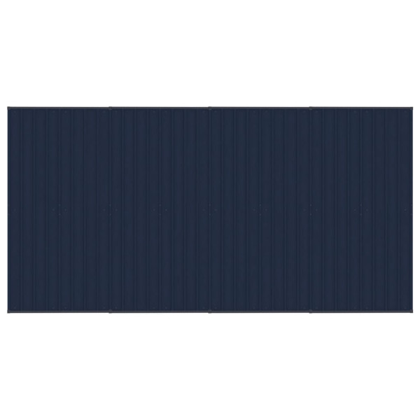 Perrera de exterior con techo de acero 7.37 m² M 5