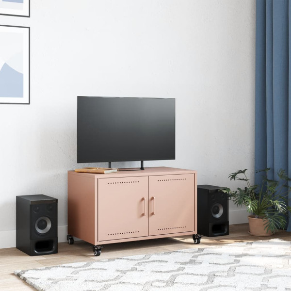Móvel de TV 68x39x43.5 cm aço rosa M 3