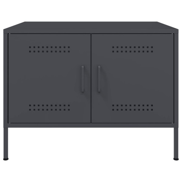 Mesa de centro acero laminado en frío antracita 68x50x50.5 cm M 5