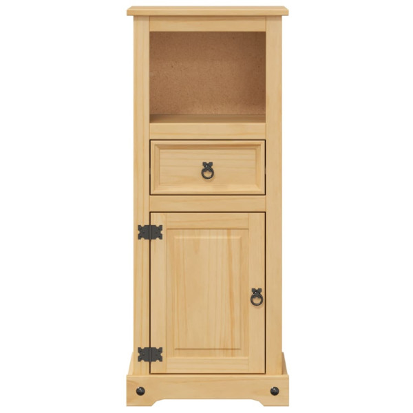 Armario de baño Corona madera maciza de pino 45x33x110 cm M 5