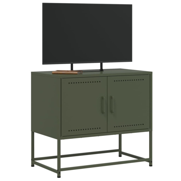 Móvel de TV 68.5x39x60.5 aço verde azeitona M 4