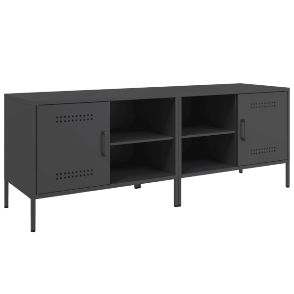 Móveis de TV 2 pcs 68x39x50.5 cm aço preto M 2