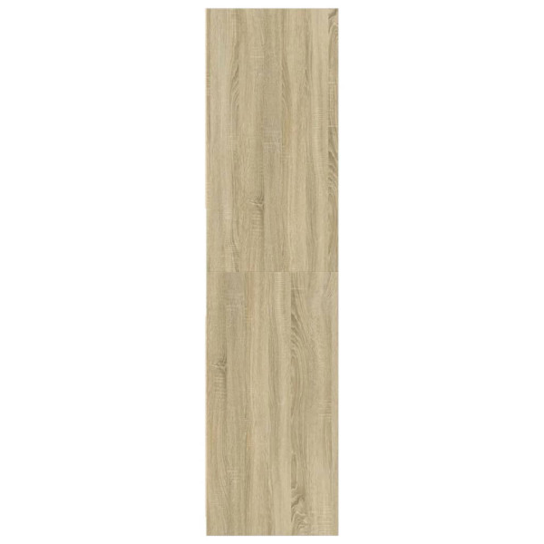 Armario de madera de ingeniería roble Sonoma 80x50x200 cm M 5
