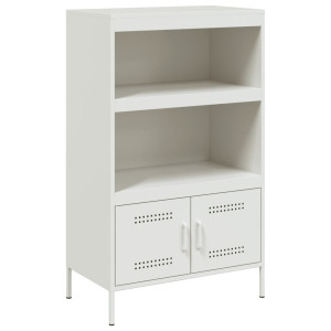 Aparador alto 68x39x113 cm aço branco H