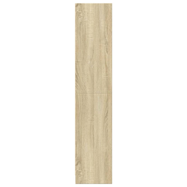 Estantería madera de ingeniería roble Sonoma 57x28.5x141 cm M 5